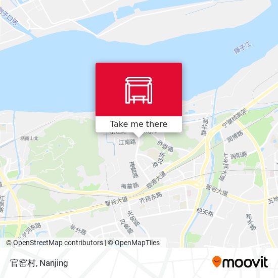 官窑村 map