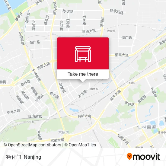 尧化门 map