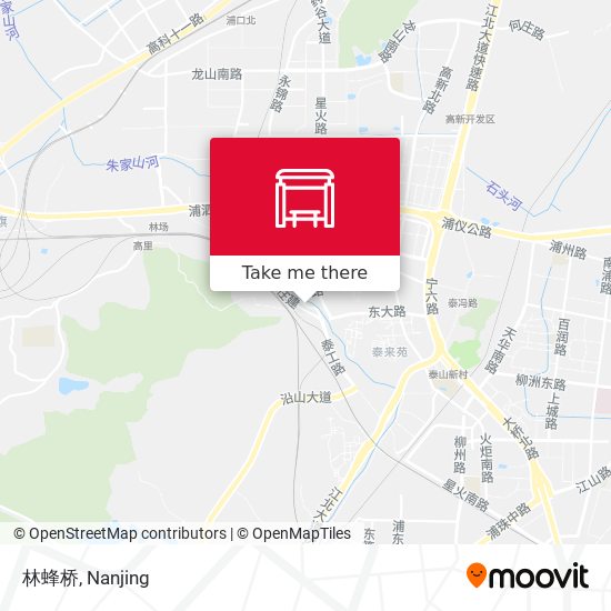 林蜂桥 map