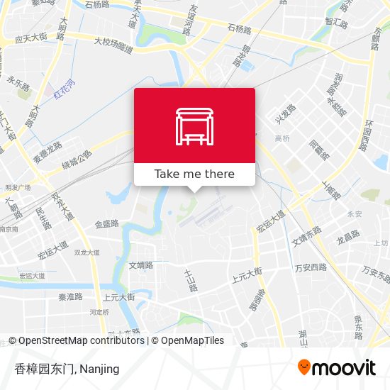 香樟园东门 map