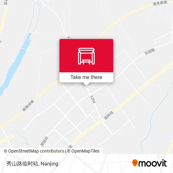秀山路临时站 map