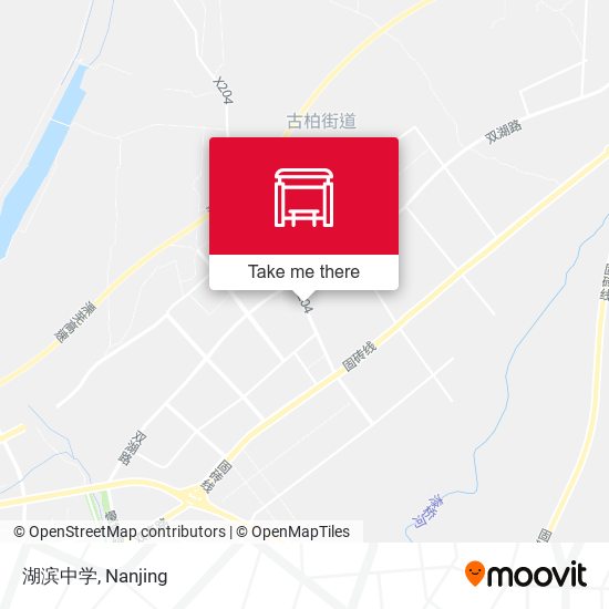 湖滨中学 map