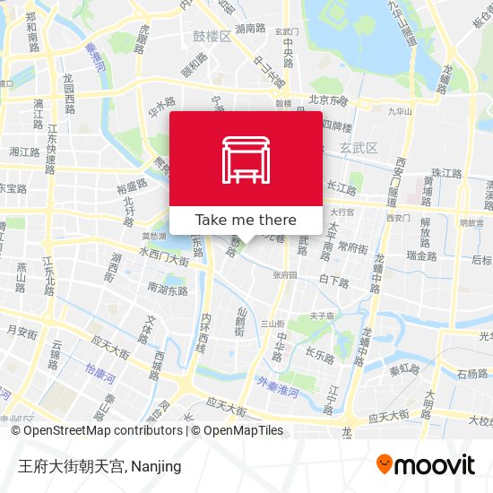 王府大街朝天宫 map