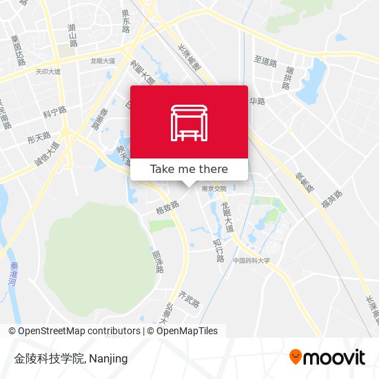 金陵科技学院 map