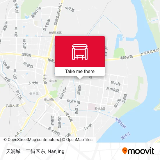 天润城十二街区东 map