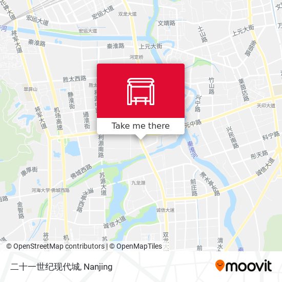 二十一世纪现代城 map