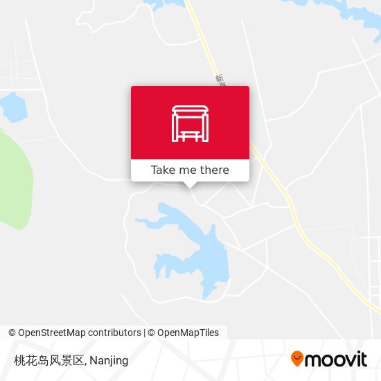 桃花岛风景区 map