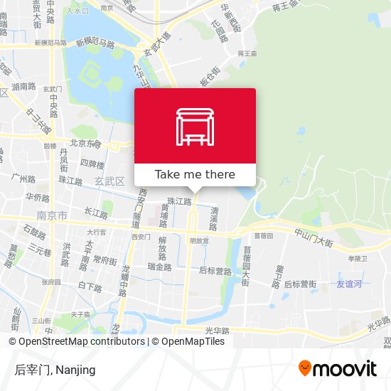 后宰门 map