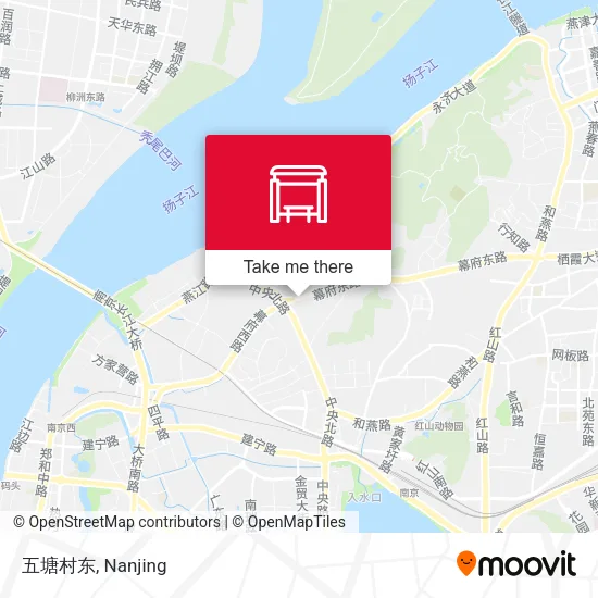 五塘村东 map