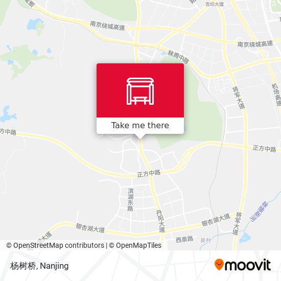 杨树桥 map
