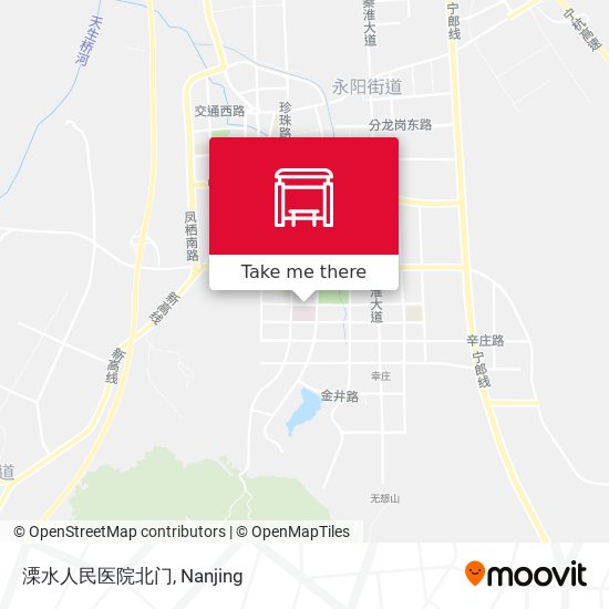 溧水人民医院北门 map