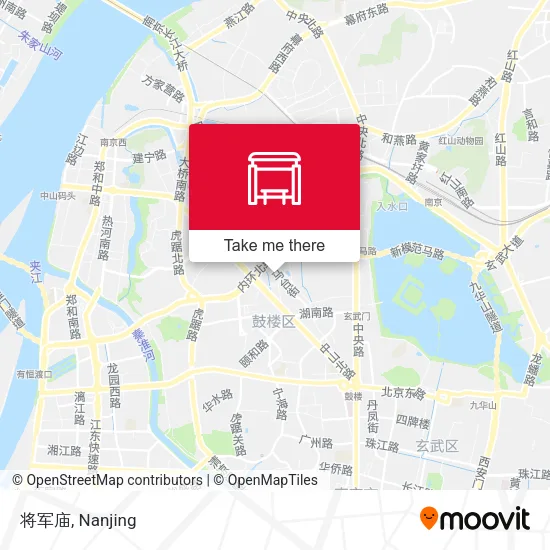 将军庙 map