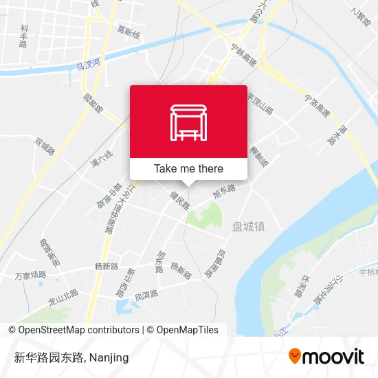 新华路园东路 map