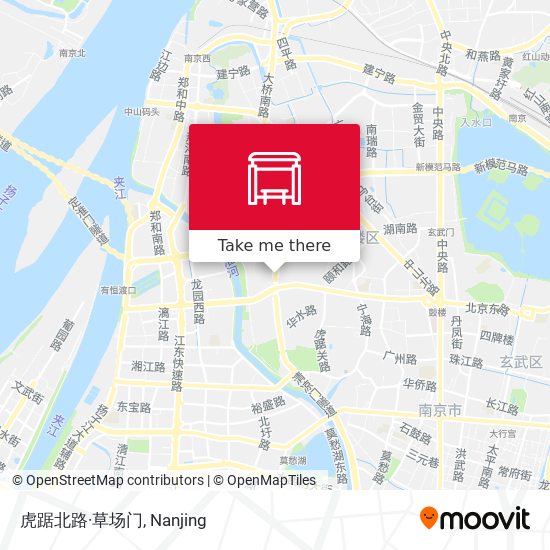 虎踞北路·草场门 map