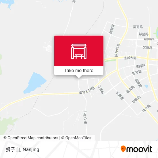 狮子山 map