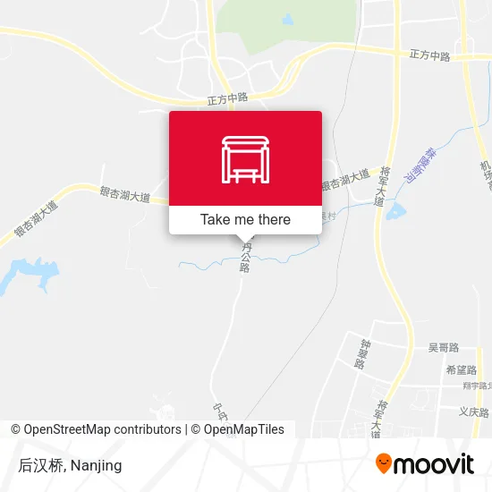 后汉桥 map
