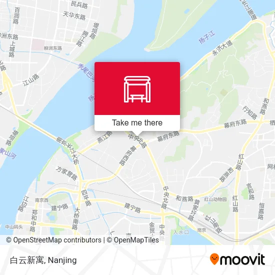 白云新寓 map