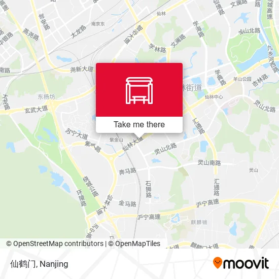 仙鹤门 map
