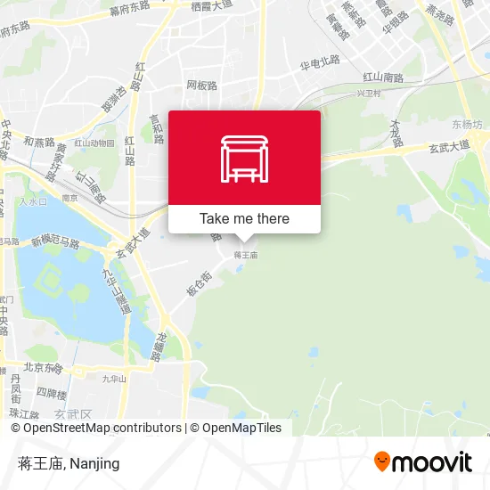 蒋王庙 map