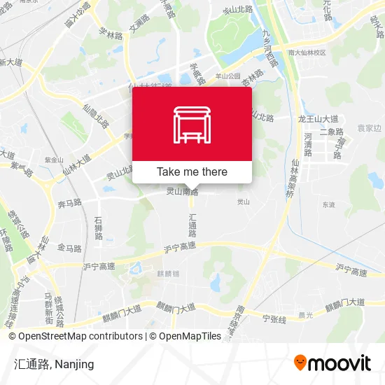 汇通路 map