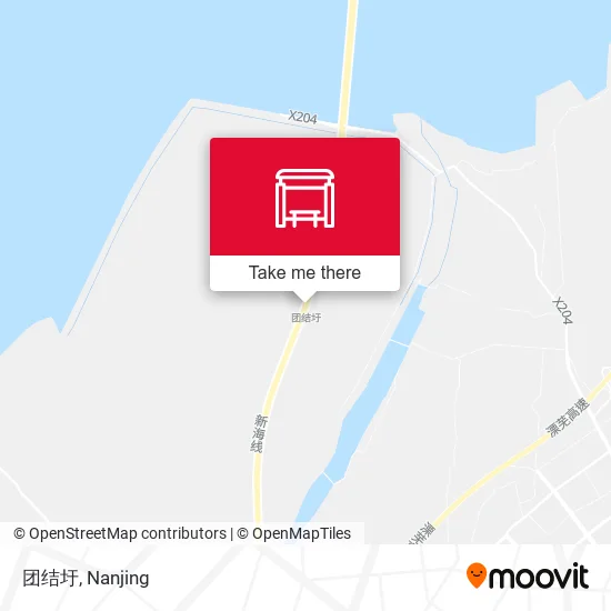 团结圩 map