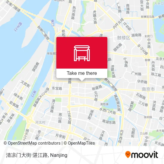 清凉门大街·湛江路 map