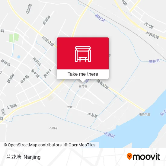 兰花塘 map