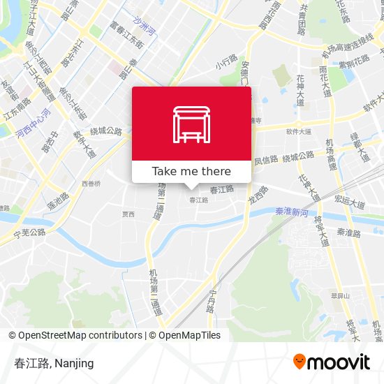 春江路 map