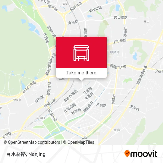 百水桥路 map