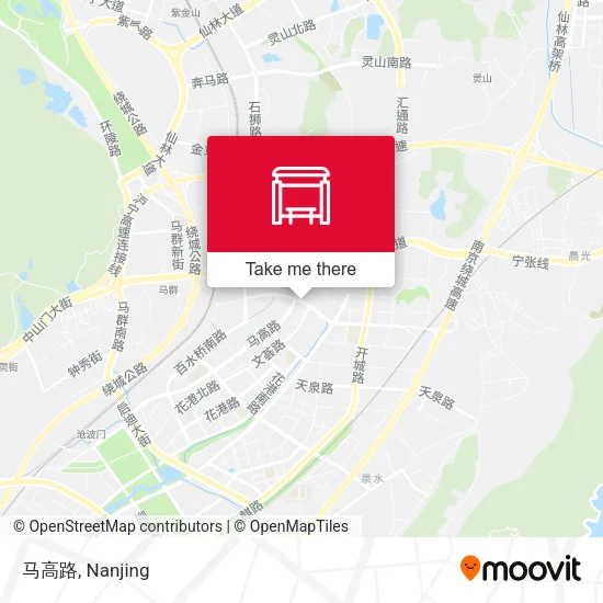 马高路 map