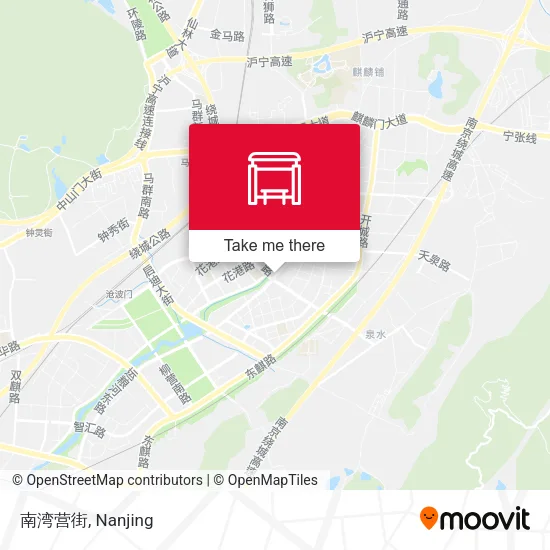 南湾营街 map