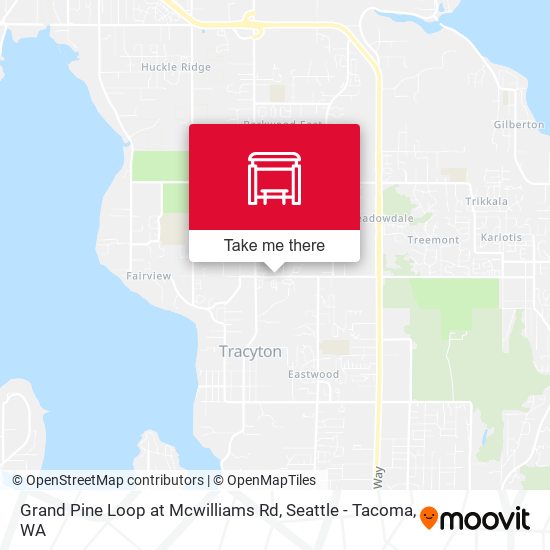 Mapa de Grand Pine Loop at Mcwilliams Rd