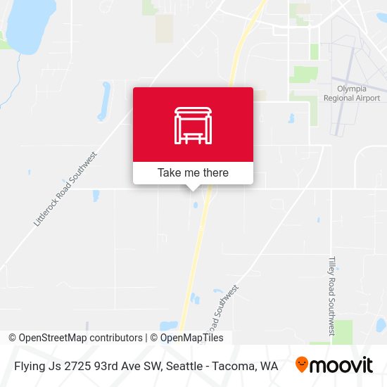 Flying Js 2725 93rd Ave SW map