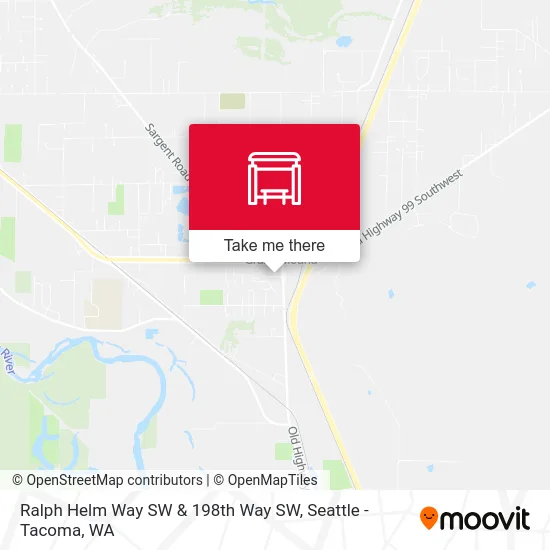 Ralph Helm Way SW & 198th Way SW map