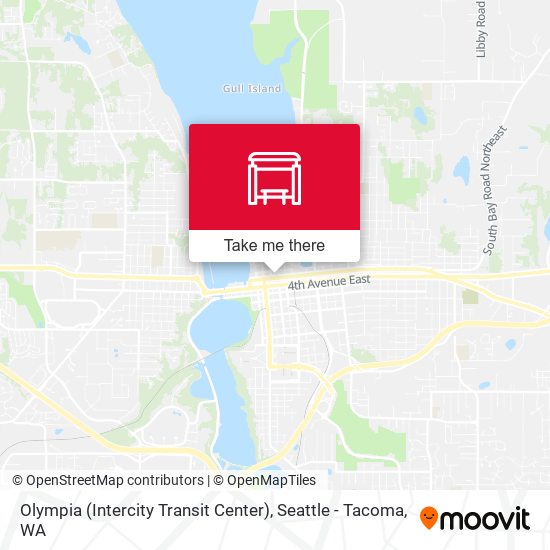 Mapa de Olympia (Intercity Transit Center)