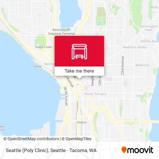 Mapa de Seattle (Poly Clinic)