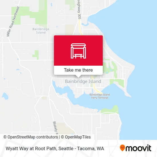 Wyatt Way at Root Path map