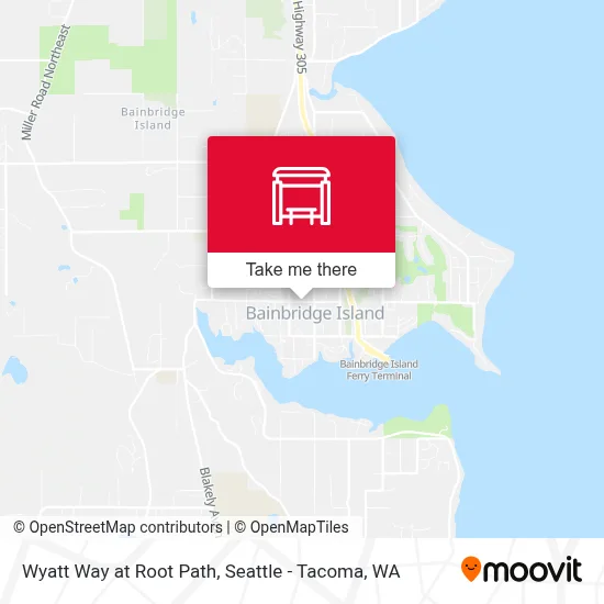 Wyatt Way at Root Path map