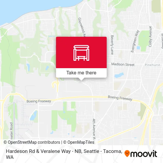 Mapa de Hardeson Rd & Veralene Way - NB