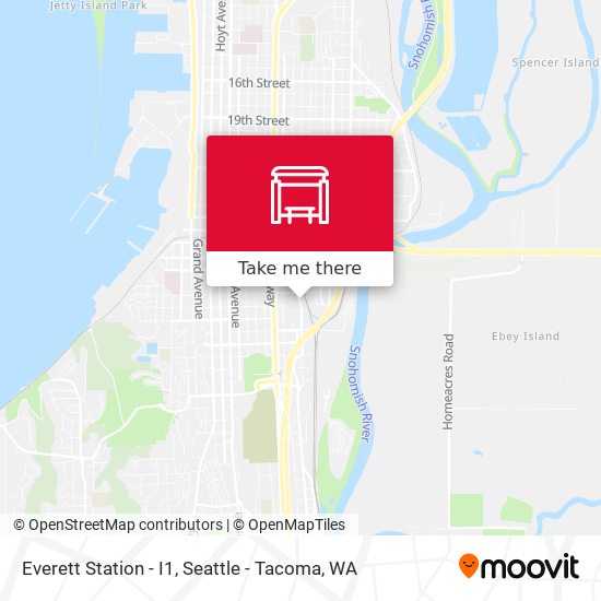 Everett Station - I1 map