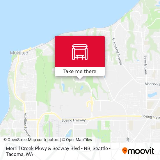 Merrill Creek Pkwy & Seaway Blvd - NB map