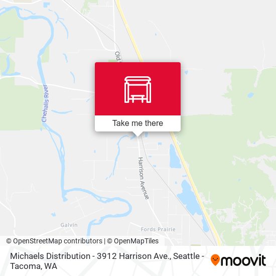 Mapa de Michaels Distribution - 3912 Harrison Ave.