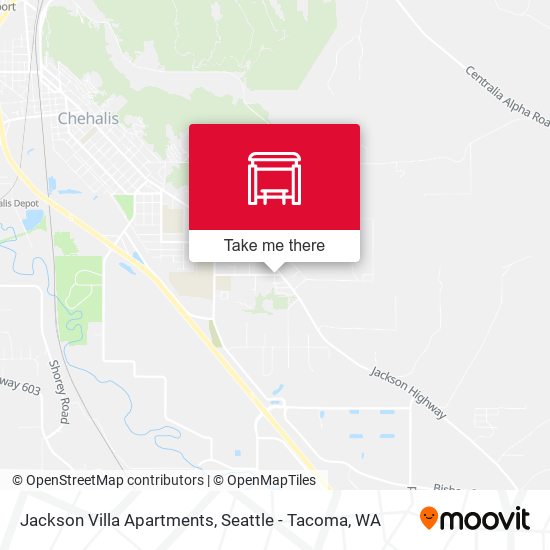 Jackson Villa Apartments map
