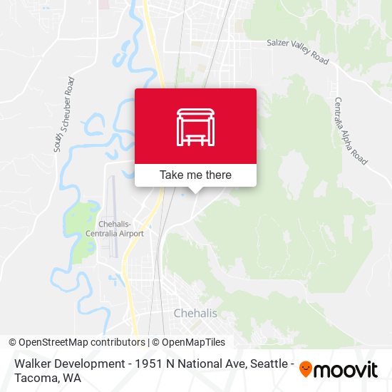 Walker Development - 1951 N National Ave map