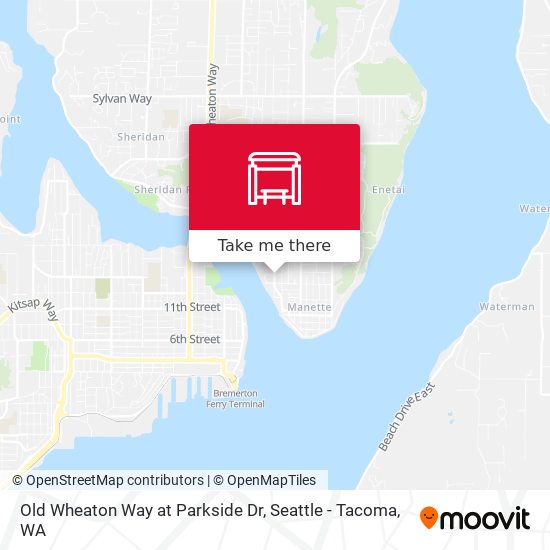 Old Wheaton Way at Parkside Dr map