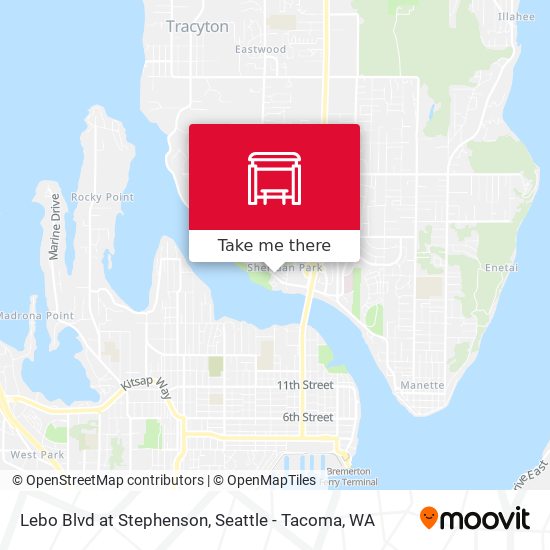 Mapa de Lebo Blvd at Stephenson