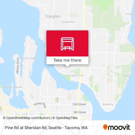 Mapa de Pine Rd at Sheridan Rd