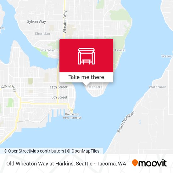 Old Wheaton Way at Harkins map