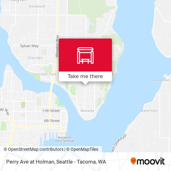 Mapa de Perry Ave at Holman