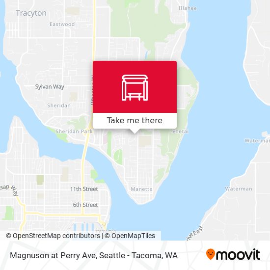 Mapa de Magnuson at Perry Ave